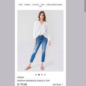 Xirena camila top. EUC